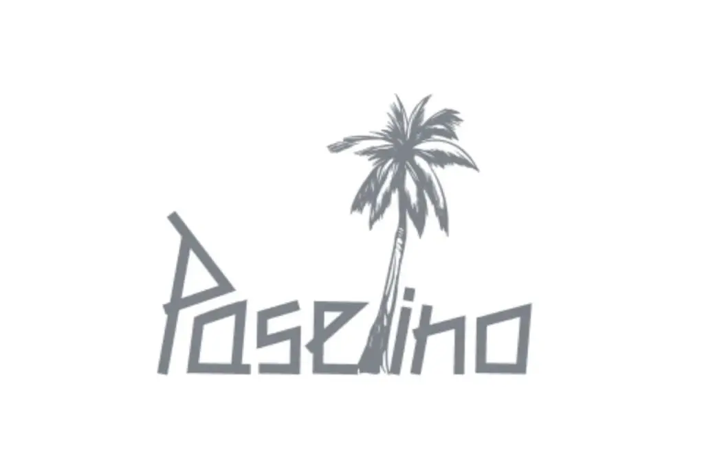 Paselino Logo mit Palme