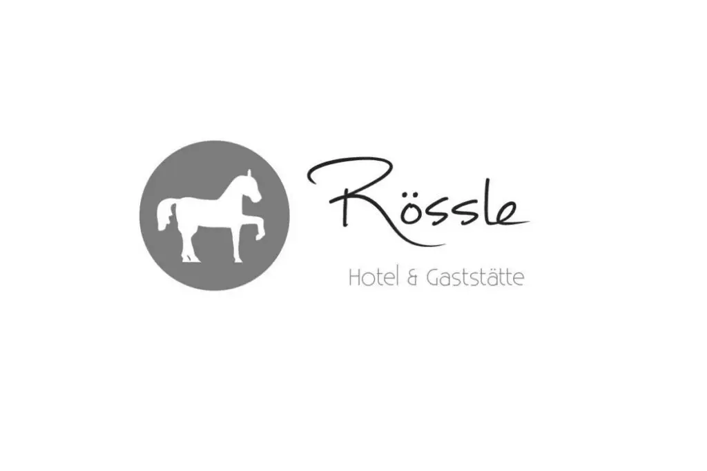 Logo Rössle Hotel und Gaststätte mit Pferd