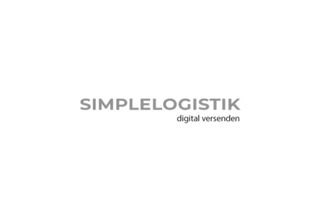 SimpleLogistik Logo mit Slogan digital versenden