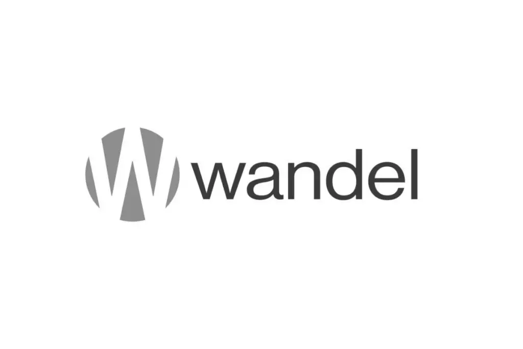 Wandel Logo in Grau auf weißem Hintergrund