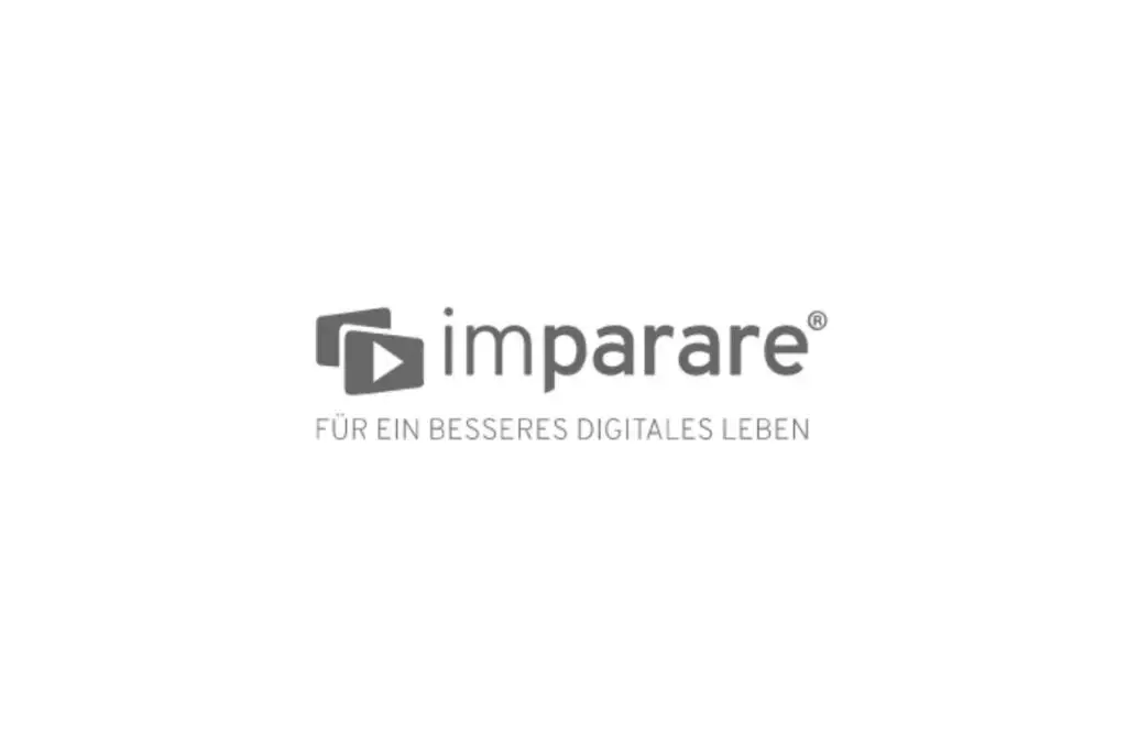 Imparare Logo für digitales Lernen